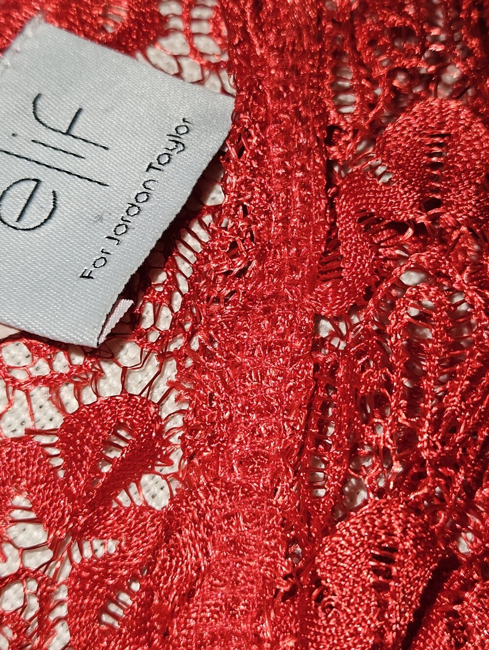 Elif By Jordan Taylor Red Coverup Size S